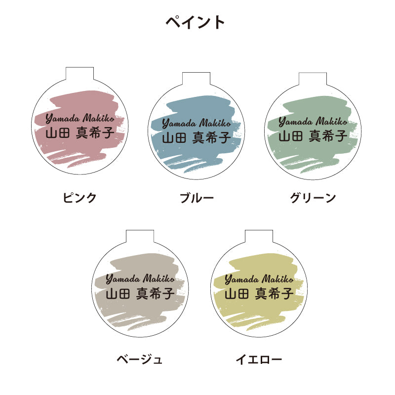 フローラネームタグ ギフトセット