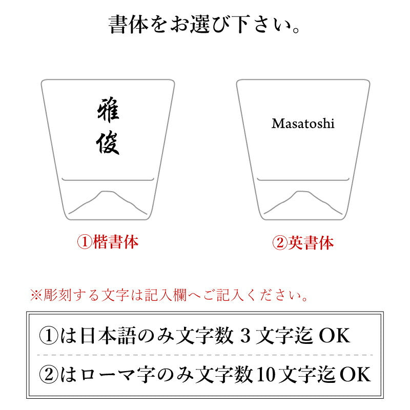 富士山 ロックグラス ペア