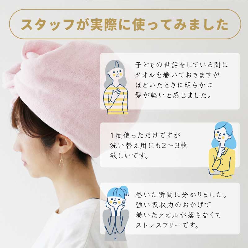 美容師さんが考えた髪のためのタオル ギフトセット