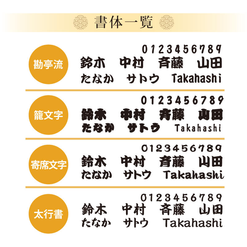 ひともじ木札・ひのき