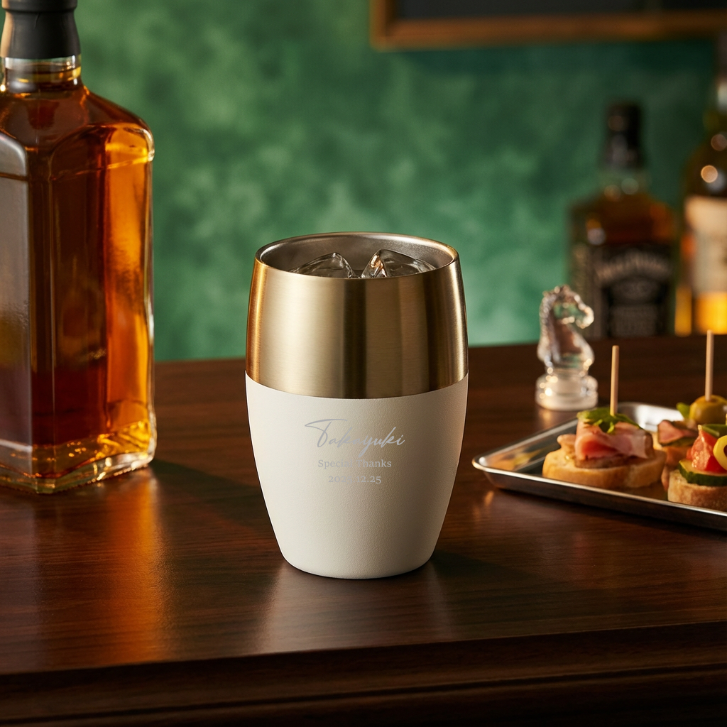 香りを楽しむタンブラー