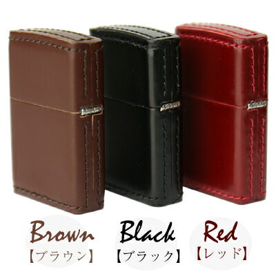 革巻きZIPPO