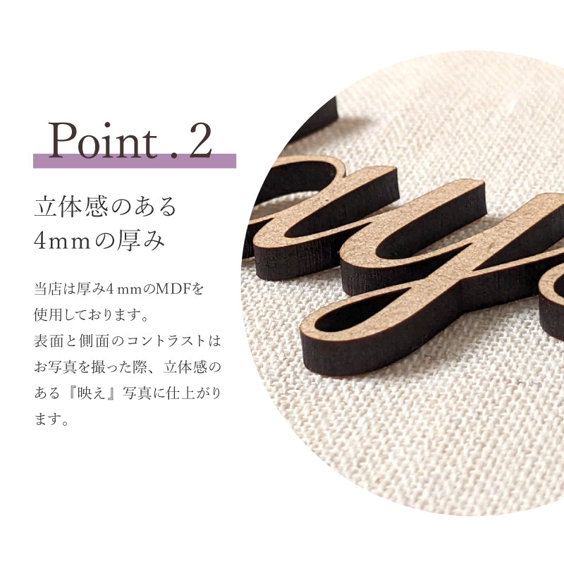 【moqmo】木製レターバナー 端午の節句
