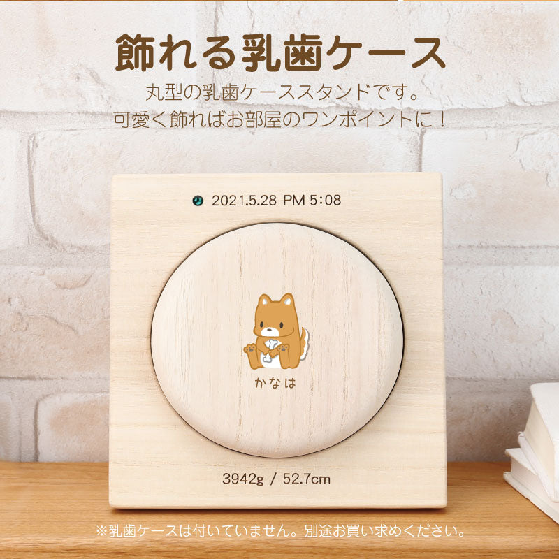 丸型乳歯ケース専用スタンド