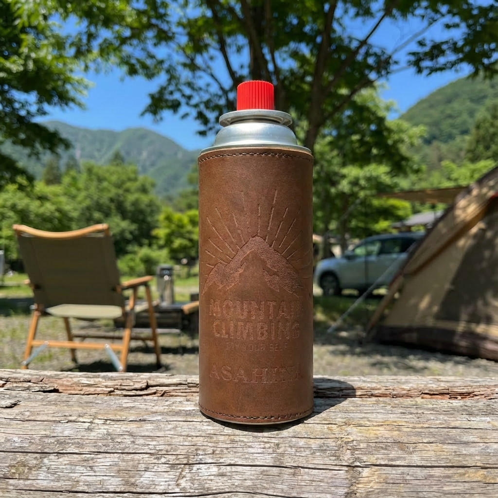 アウトドア CB缶カバー