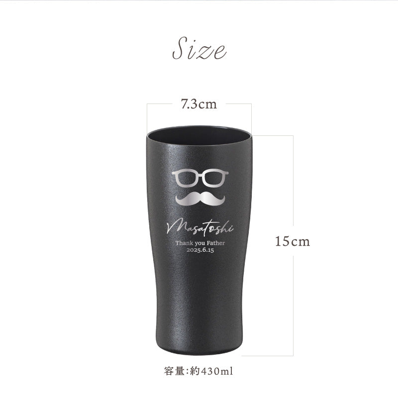 パパ髭 Sinqs タンブラー