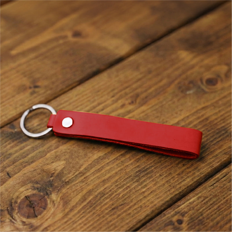 リアルレザーキーホルダー