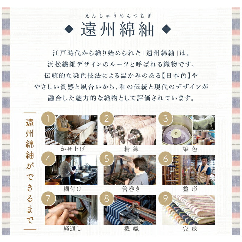 遠州綿紬 ・和み ポーチ 3点 セット