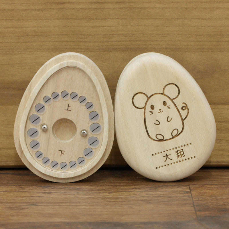 たまごの乳歯ケース