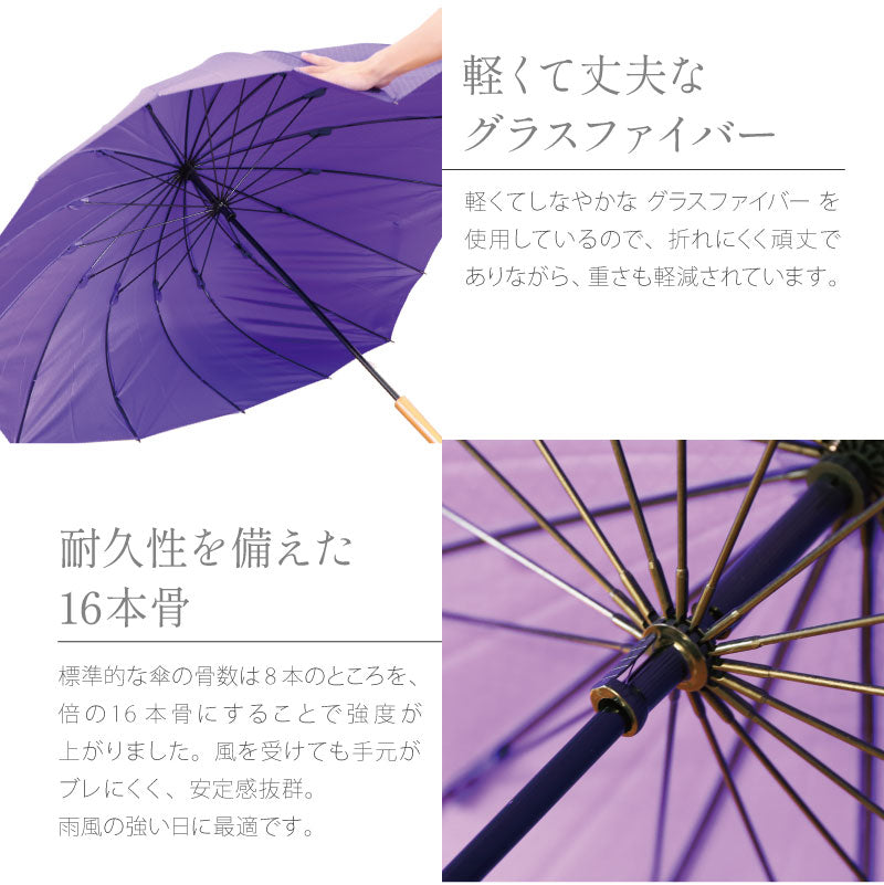 雨日和 - amebiyori - 16本骨傘