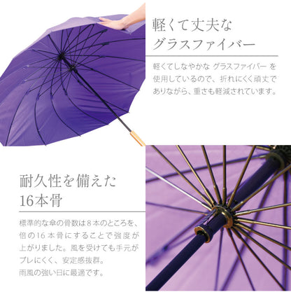 雨日和 - amebiyori - 16本骨傘