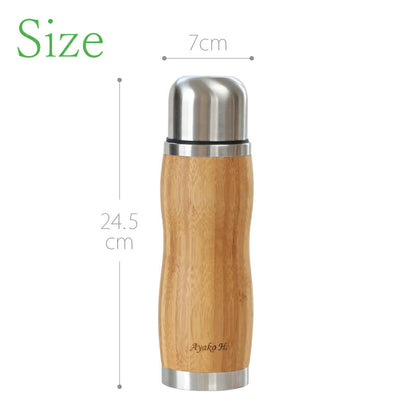 バンブーコップ付きボトル