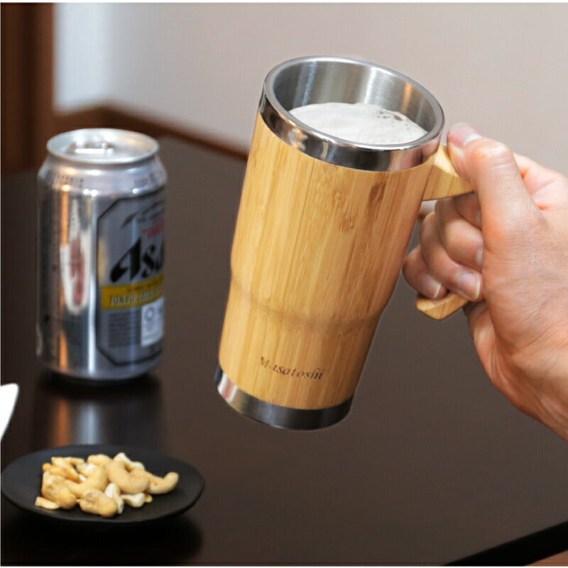 バンブー 蓋付き タンブラー