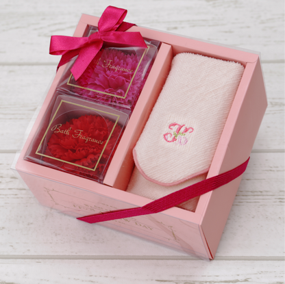 フラワーPetit＆イニシャルタオルセット