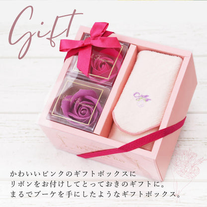 フラワーPetit＆イニシャルタオルセット