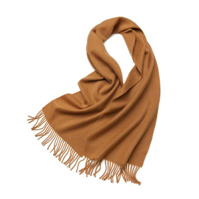 LOE カシミヤ100％マフラー 無地