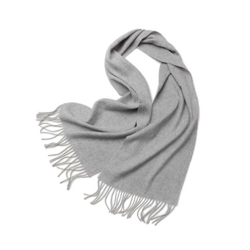 LOE カシミヤ100％マフラー 無地