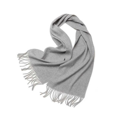 LOE カシミヤ100％マフラー 無地