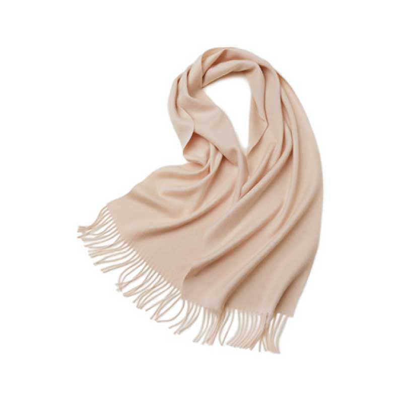 LOE カシミヤ100％マフラー 無地