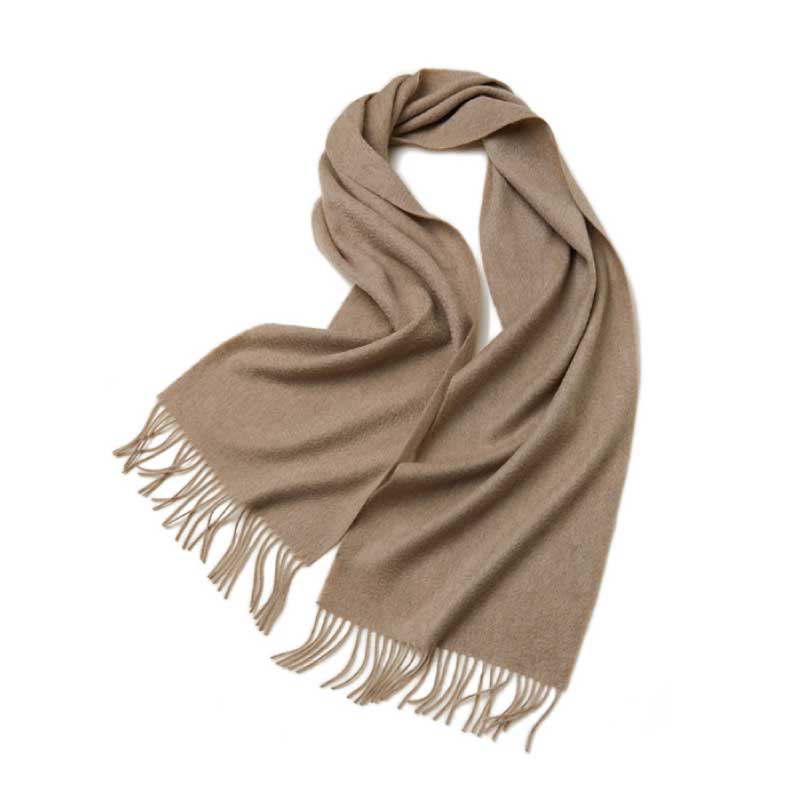 LOE カシミヤ100％マフラー 無地