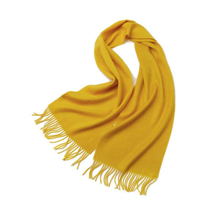 LOE カシミヤ100％マフラー 無地