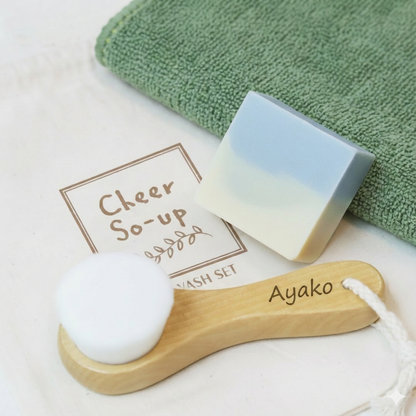 やわらか ハンディブラシ タオル 3点セット