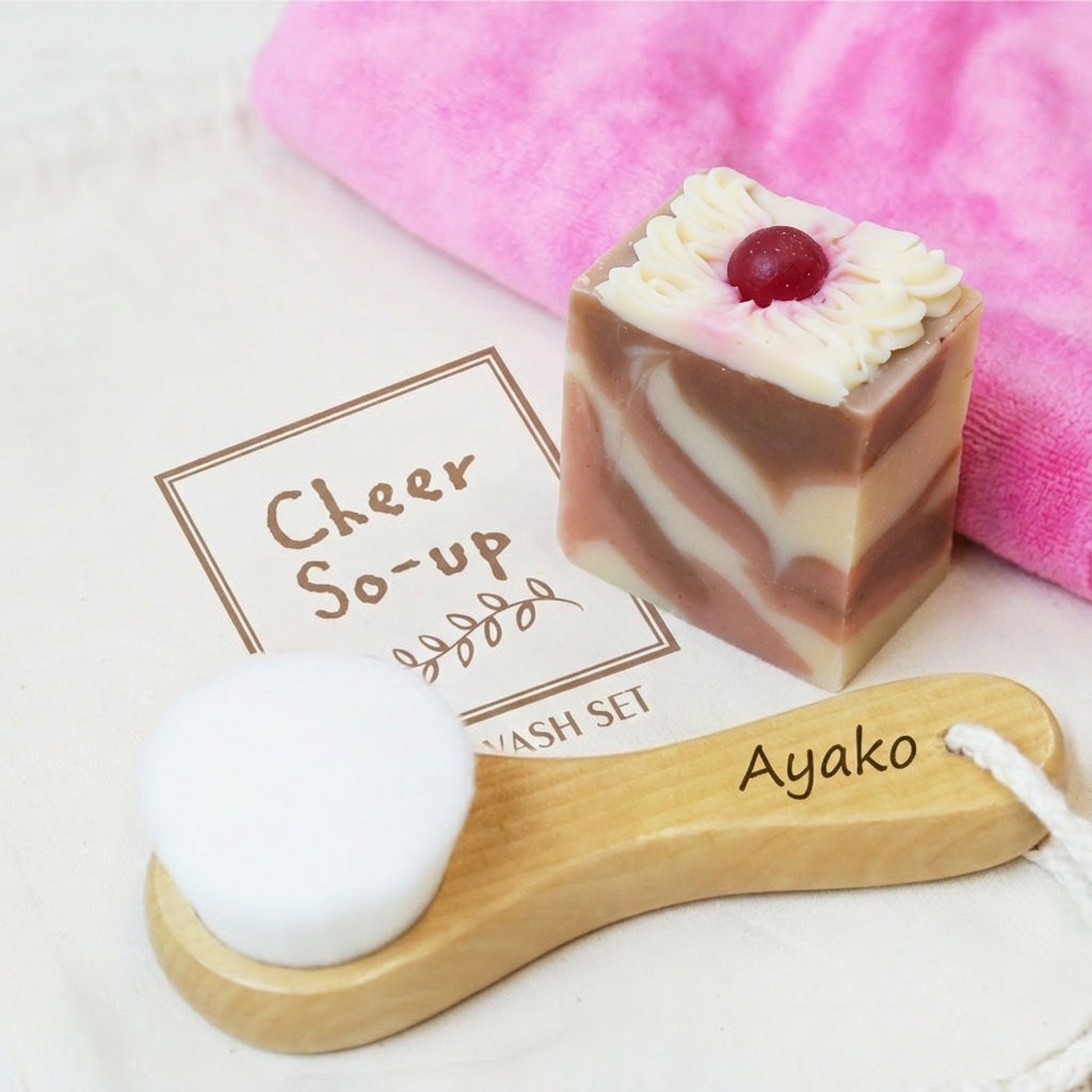 やわらか ハンディブラシ タオル 3点セット