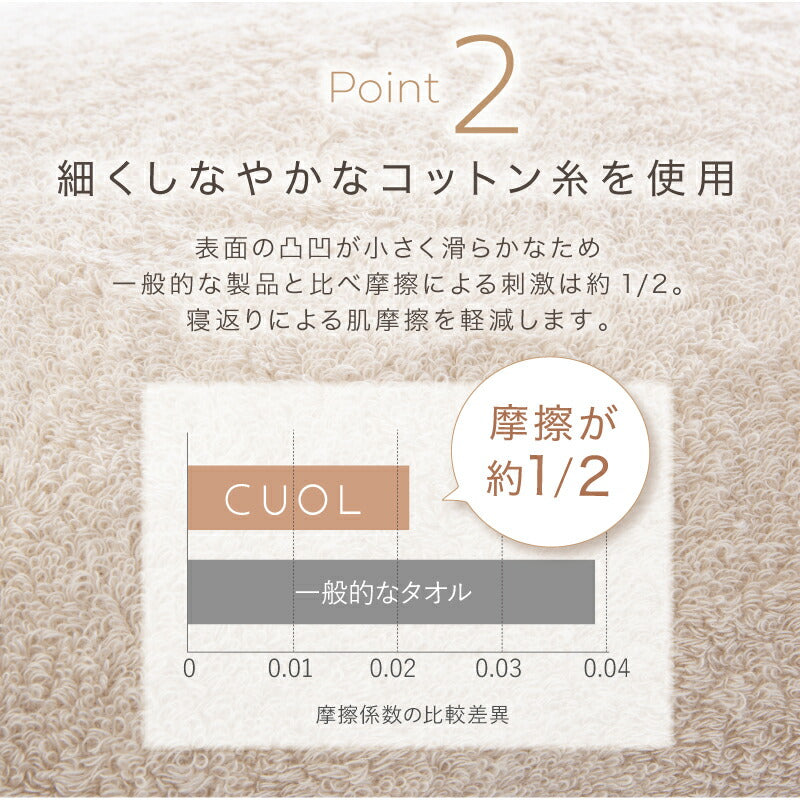 美肌のための枕カバー