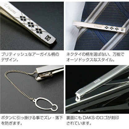 ダックスネクタイピン アーガイル