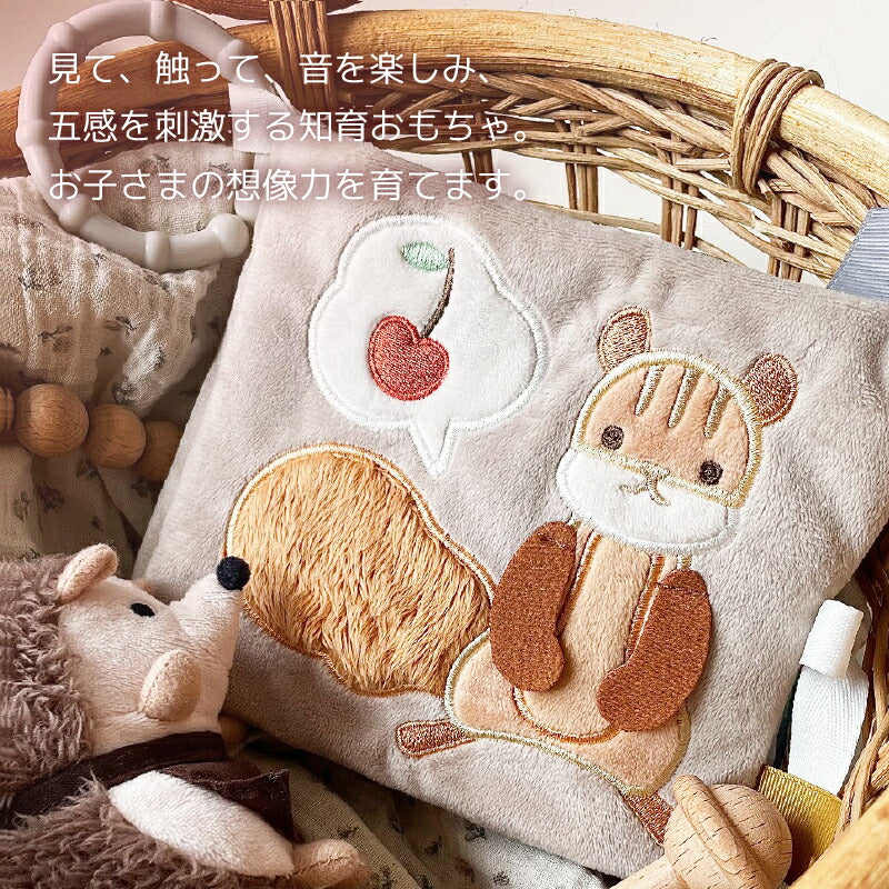 ふんわりえほん りすくんのさくらんぼ探し cocory friends