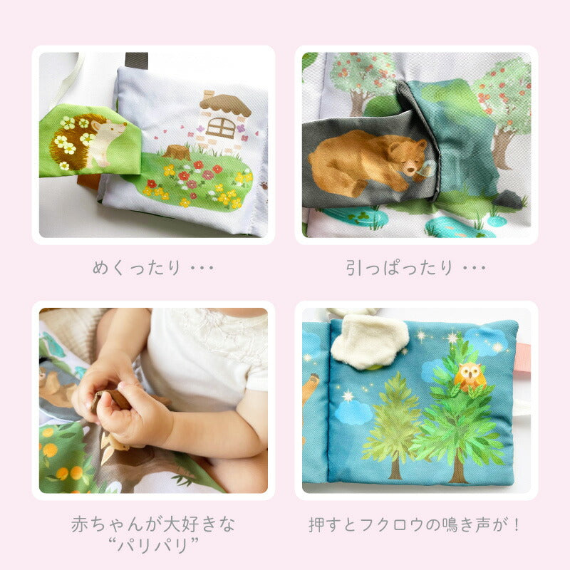 ふんわりえほん りすくんのさくらんぼ探し cocory friends