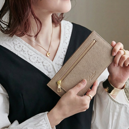 本革 フラグメントケース 長財布