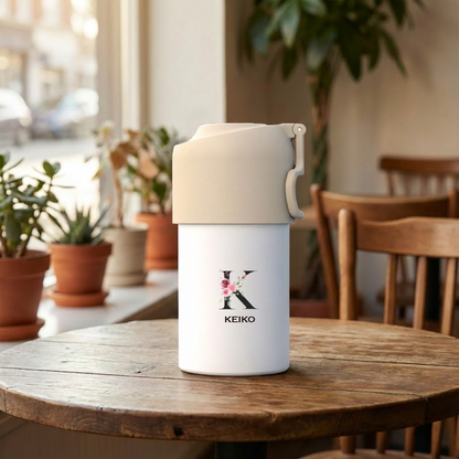 ペットボトルホルダーフラワーイニシャル＆ブーケセット