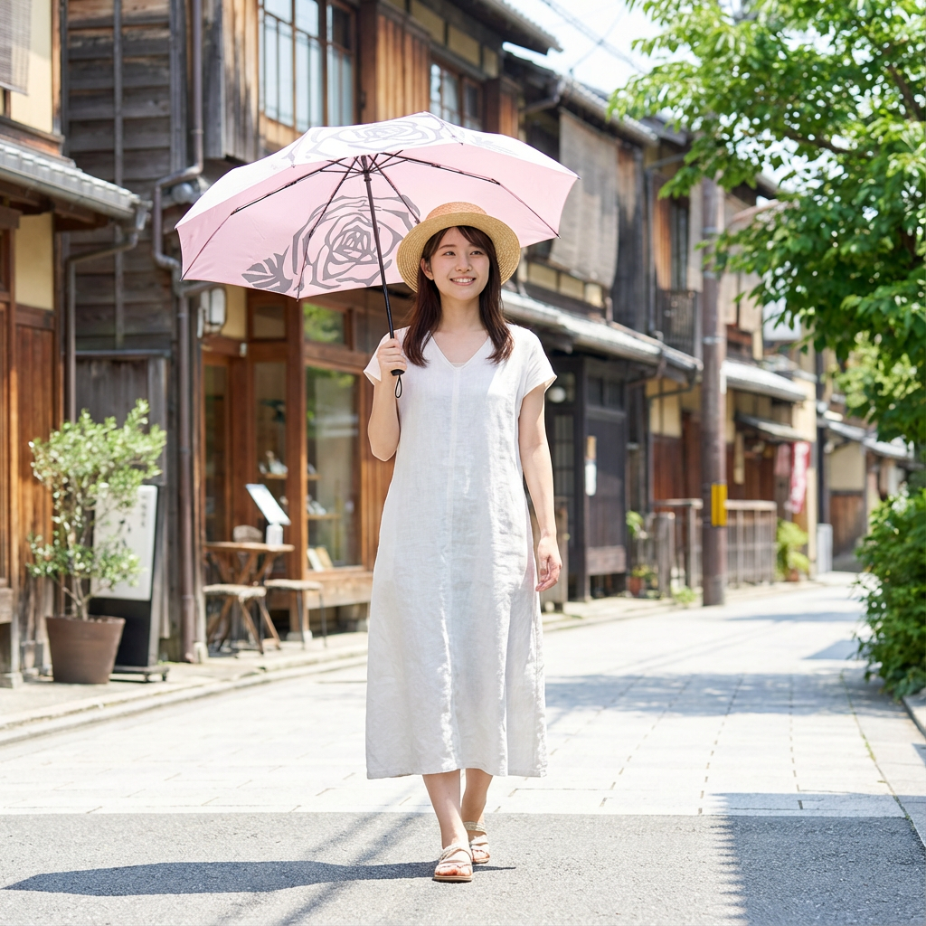 花日和-hanabiyori- 折りたたみ傘