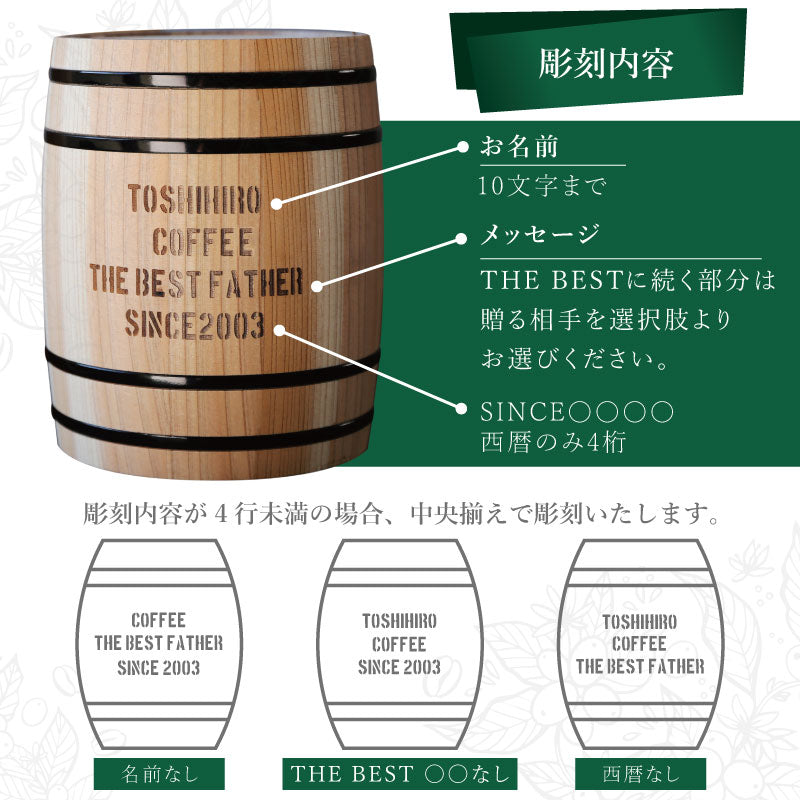 ミニ珈琲樽スタバギフトセット