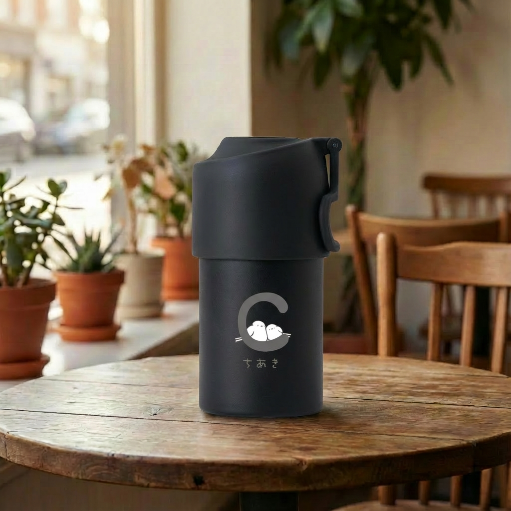 ひとやすみシマエナガさん ペットボトルクーラー