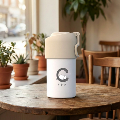 ひとやすみシマエナガさん ペットボトルクーラー