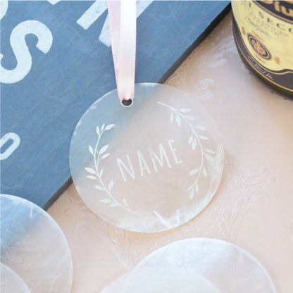 カピスシェル席札キーホルダー