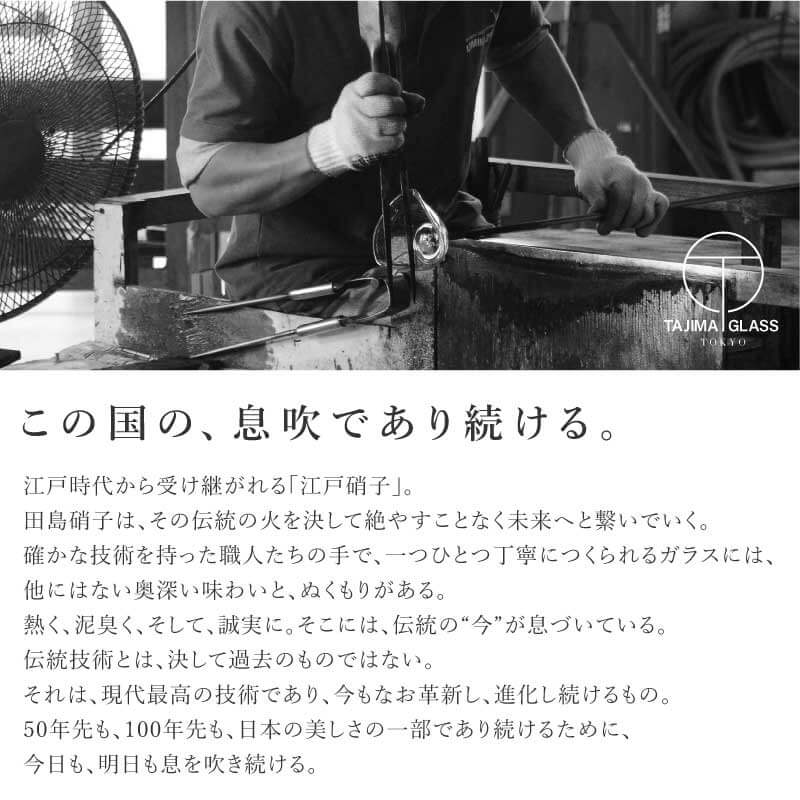 江戸切子 タンブラー - 石目星重紋 -