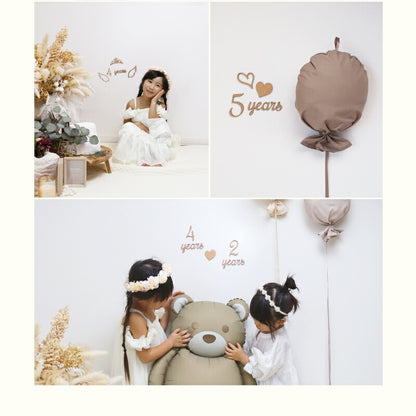 【moqmo】木製 レターバナー