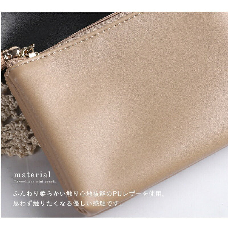 LIZDAYSリズデイズ タッセル ポーチ