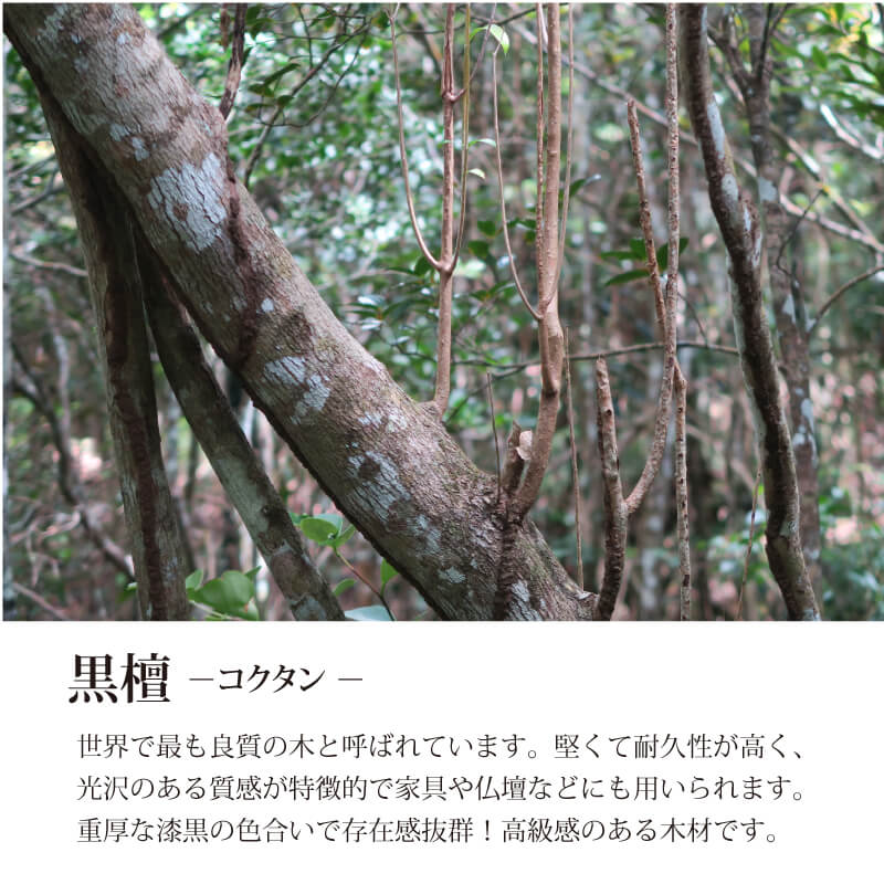 黒檀の高級木札 【5営業日出荷】