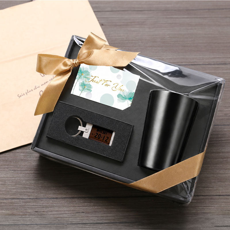 ナンバープレート キーホルダー ＆ ２WAY カップ セット