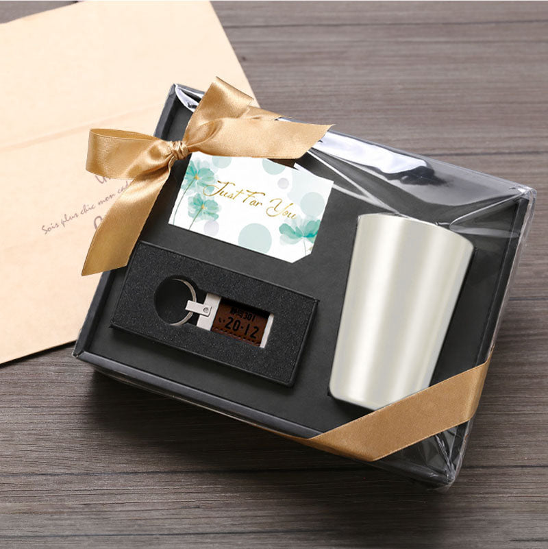 ナンバープレート キーホルダー ＆ ２WAY カップ セット
