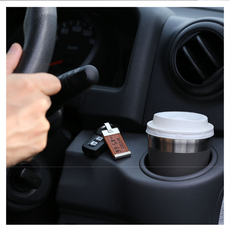 ナンバープレート キーホルダー ＆ ２WAY カップ セット