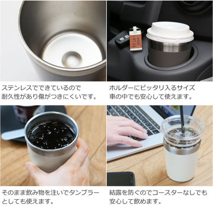 ナンバープレート キーホルダー ＆ ２WAY カップ セット