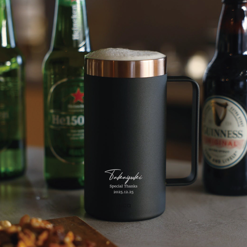 喉越しを楽しむジョッキ