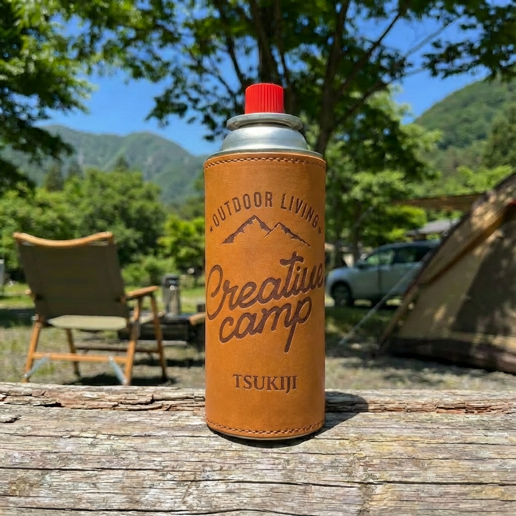 アウトドア CB缶カバー