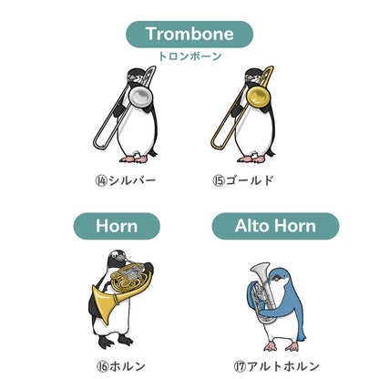 ペンギン吹奏楽Tシャツ