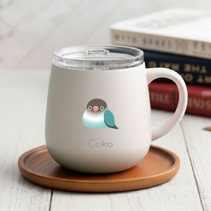 【まとめ買いがお得！】ぽてっと小鳥さんマグカップ